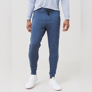 NWOT Bonobos Men’s Homestretch Joggers Short Length Size Medium Blue